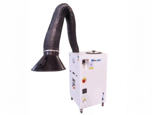 Extrator de fumos móvel: MLWF120FA para purificação de fumos de soldadura