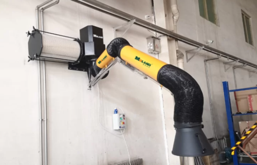 Wall – Mounted Fume Extractor: MLWF200 – BG for Clean Workspaces