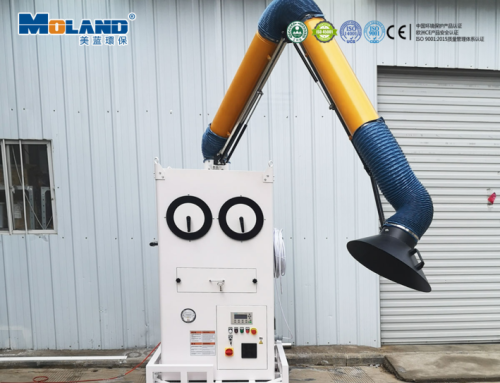 Mobile Fume Extractor: MLWF220S Single-Arm Purifier for Efficient Smoke Removal