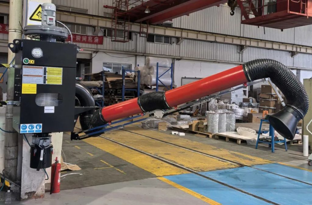 Wall-mounted fume purifiers