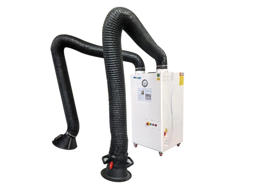 Dual-Arm Fume Extractor