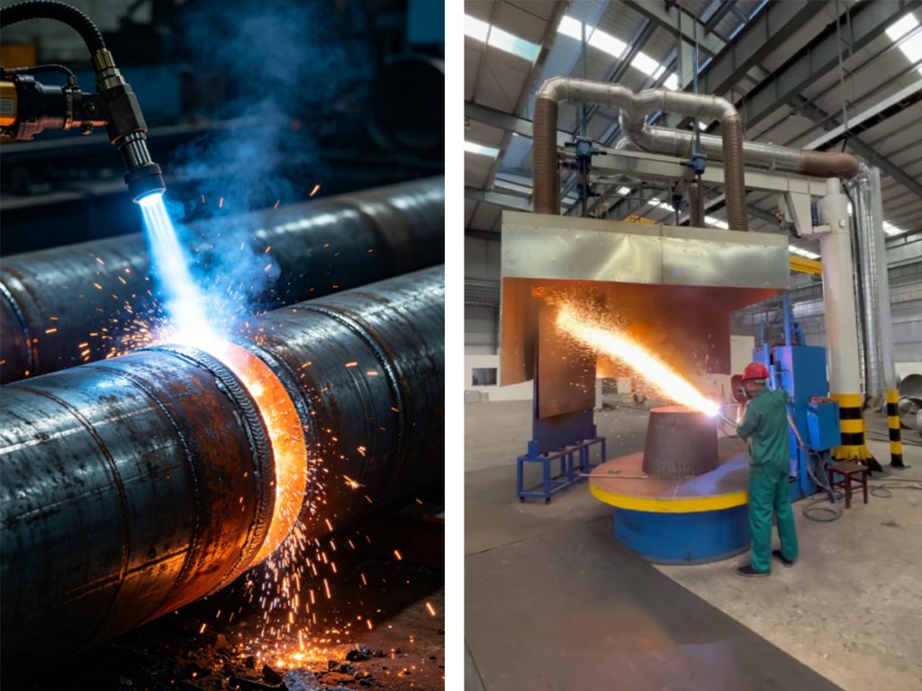 Plasma Cutting Dust Removal