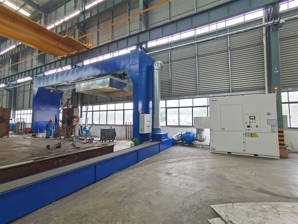 Plasma Cutting Dust Removal