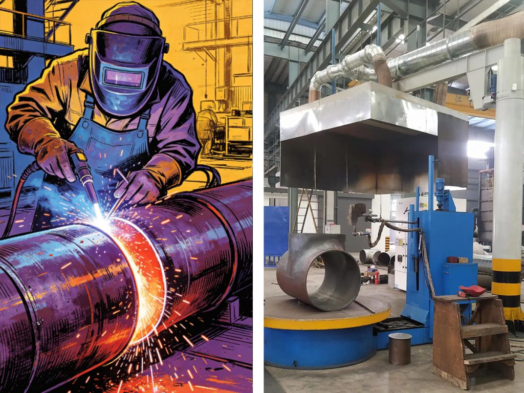 Plasma Cutting Dust Removal