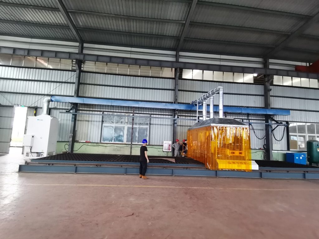 Plasma Cutting Dust Collection, weld fume purifier, industrial dust removal system, cartridge dust collector, fume extraction installation
