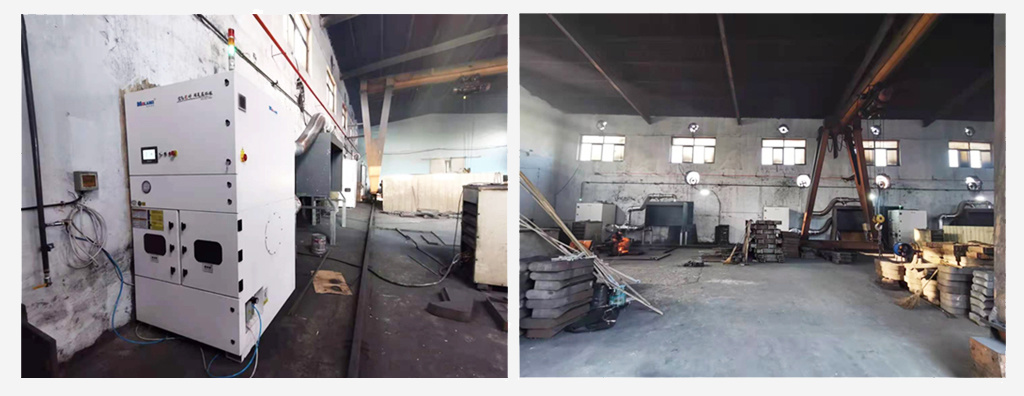 Dual-System Solution 、welding fume extraction、centralized dust collection、carbon arc gouging、side-suction hood