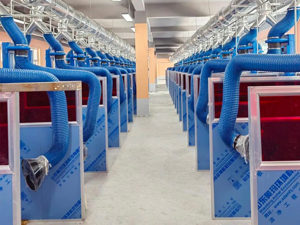 welding fume Control system