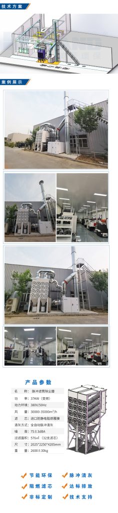 SiC wafer processing dust collection / silicon carbide dust purification / semiconductor workshop dust extraction / ultra-fine dust filtration system / SiC substrate manufacturing air filtration