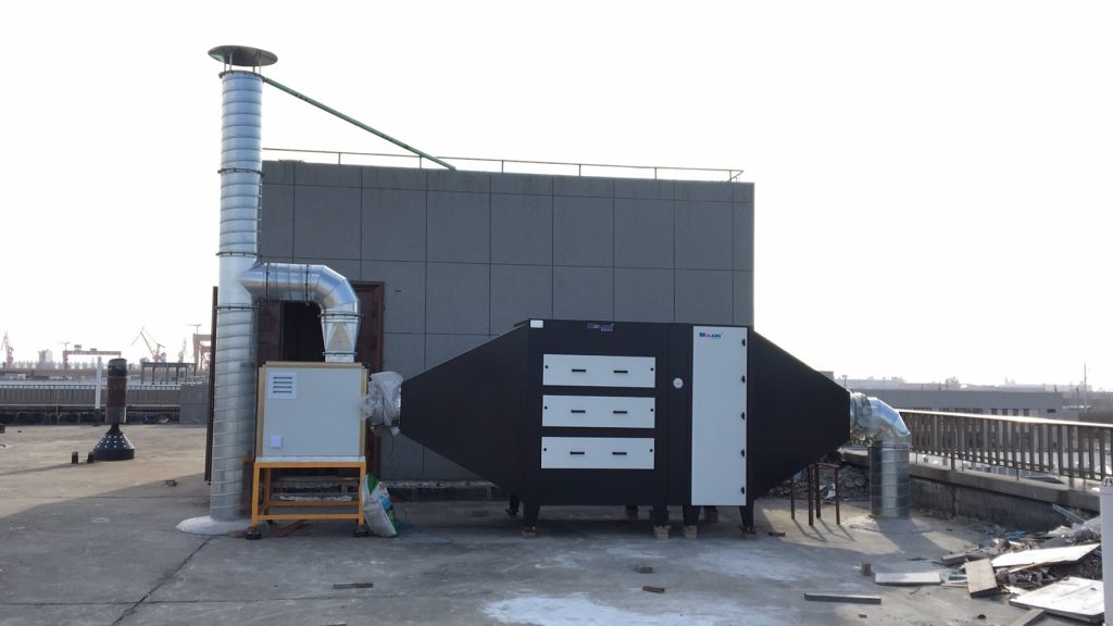 activated carbon exhaust gas purification, activated carbon VOC adsorption, industrial VOC treatment system