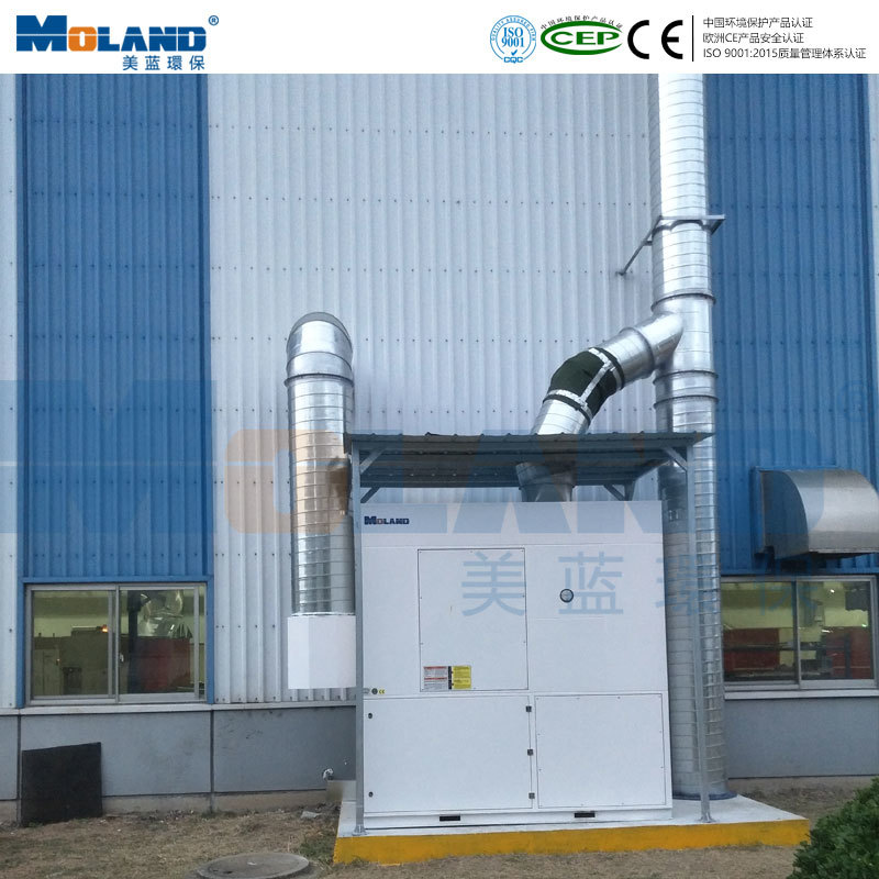 Centralized Dust Collection for Welding and Grinding at a Listed Heavy Industry Enterprise